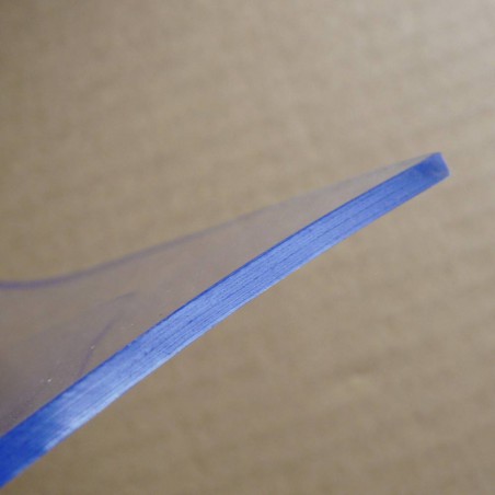 Flexible cristal clear plastic 3 mm (300/100) 80 x 150 cm