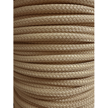 Cordage amarre Flashline - Cousin Trestec diameter 6 mm beige color