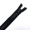 Fermeture éclair YKK séparable simple tirette chaine 5 mm noir