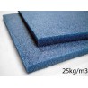 Plaque de mousse Polyether mi-ferme 25kg/m3 épaisseur 20 mm en 160 x 200 cm