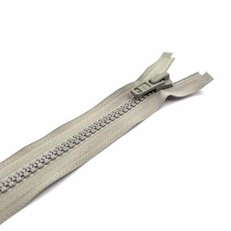 YKK zipper separable single zipper chain 10 mm grey