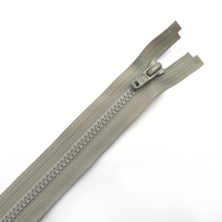 YKK zipper separable single zipper chain 5 mm grey
