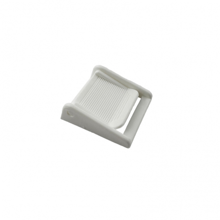 Boucle à pincement 25 mm YKK blanc