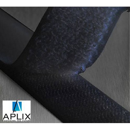 Rouleau de 50 ml de ruban scratch auto agrippant APLIX 800 largeur 25 mm coloris noir