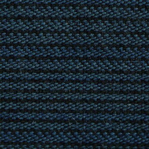 Tissu rayé pour véhicule Mercedes - Bleu