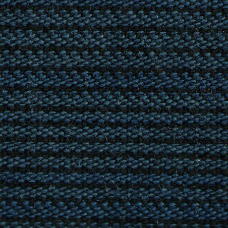 Tissu rayé pour véhicule Mercedes - Bleu