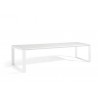 Rectangular outdoor dining table Fuse by Manutti - White frame