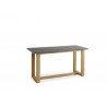 Outdoor console Siena by Manutti - Teak frame and stone top