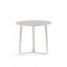 Round outdoor side table by Manutti - Shingle