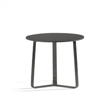 Round outdoor side table by Manutti - Lava