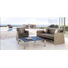 Square outdoor coffee table Trento by Manutti