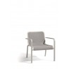 Outdoor armchair Helios by Manutti - Shingle frame and sand seat