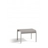 Outdoor footstool Helios by Manutti - Shingle frame and sand seat