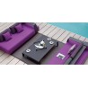 Square outdoor trays by Manutti