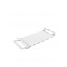 Rectangular outdoor trays by Manutti - White large tray 