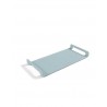 Rectangular outdoor trays by Manutti - Ice blue large tray 