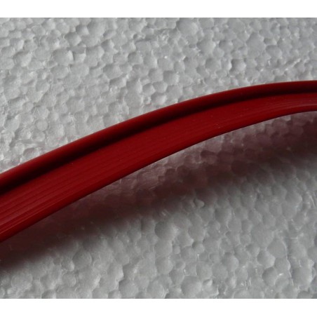 Passepoil souple 100% PVC diamètre 4 mm coloris rouge