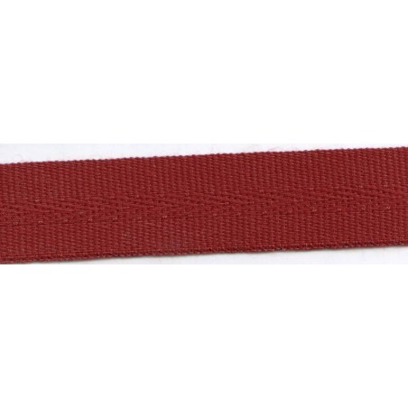Acrylic galon mass tinted 22mm wide color burgundy