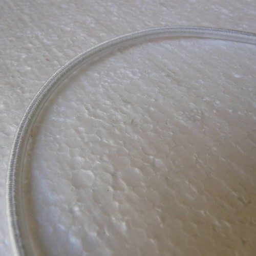 Sandow ST blanc 4 mm élastique tressé rond