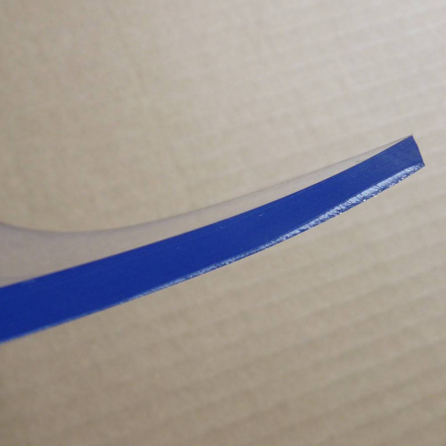 Plastique MARINE UV cristal souple transparent grande largeur 183 cm  épaisseur 0.5 mm (50/100)