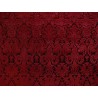 Tissu velours Chaillot - Lelièvre - Rubis