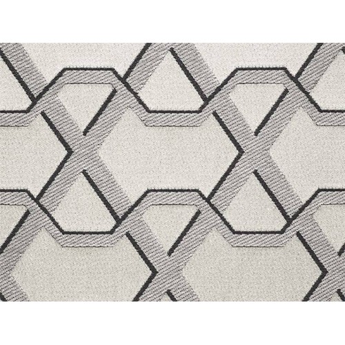Tissu jacquard Ribon - Lelièvre - Argent