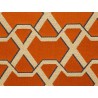 Tissu jacquard Ribon - Lelièvre - Kumquat