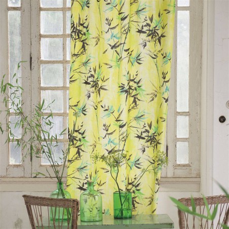 Tissu lin Bamboo Trellis - Designers Guild