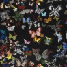 Tissu Butterfly Parade de Christian Lacroix - Coloris Oscuro FCL025/03