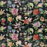 Tissu Malmaison - Christian Lacroix coloris FLC486/03 reglisse