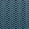 Tissu Fleuron - Houlès coloris 72776/9690 turquoise