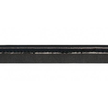 Passepoil simili-cuir diamètre 4 mm finition laquée - Houlès coloris 31105/9999 noir