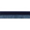 Passepoil simili-cuir diamètre 4 mm - Houlès coloris 31104/9660 bleu nuit