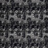 Tissu suédine Meltingpot - Jean Paul Gaultier coloris 3452/01 graphite