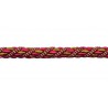 Câblé corde 12 mm collection Palais Royal - Houlès coloris 31332/9515 framboise