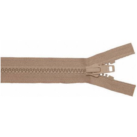 YKK zipper separable single zipper chain 10mm brown