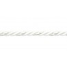 Câblé corde 8 mm collection Valmont - Houlès coloris 31249/9000 blanc