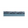 Câblé sur pied 12 mm collection Duchesse - Houlès coloris 31200/9600 bleu ancien
