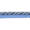 Câblé sur pied 12 mm collection Marly - Houlès coloris 31275/9600 bleu