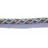 Câblé sur pied 12 mm collection Marly - Houlès coloris 31275/9680 bleu ciel