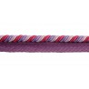 Câblé sur pied 7 mm collection Naomi - Houlès coloris 31251/9410 violet