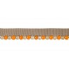Câblé perles 8 mm collection Opale - Houlès coloris 31294/9530 orange