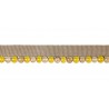 Câblé perles 8 mm collection Opale - Houlès coloris 31294/9730 jaune