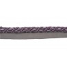 Câblé sur pied 12 mm collection Palais Royal - Houlès coloris 31241/9510 violet