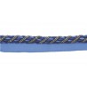 Câblé sur pied 12 mm collection Palais Royal - Houlès coloris 31241/9600 bleu