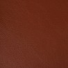 Cuir de taureau pleine fleur aniline coloris Brun orangé