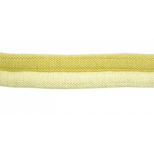Double corde bicolore 10 mm collection Double Corde & Galons - Houlès coloris 31286/9170 jaune