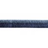 Double corde bicolore 10 mm collection Double Corde & Galons - Houlès coloris 31286/9618 bleuet