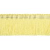 Frange effilé 55 mm collection Onyx - Houlès coloris 33108/9150 jaune pale