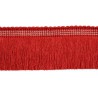 Frange effilé 55 mm collection Onyx - Houlès coloris 33108/9500 rouge